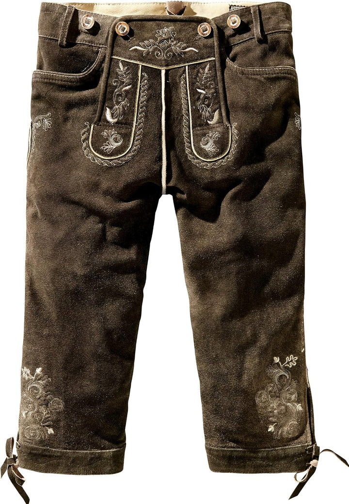 Stockerpoint Herren Lederhose 44 Braun (Bison), 44 Braun (Bison)