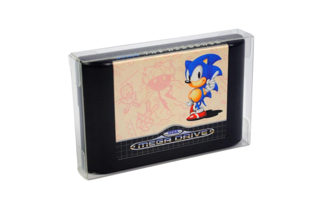 Link-e : 20 X Schutzhulle aus Kunststoff Kompatibel mit Spielkassette auf der Konsole SEGA Megadrive