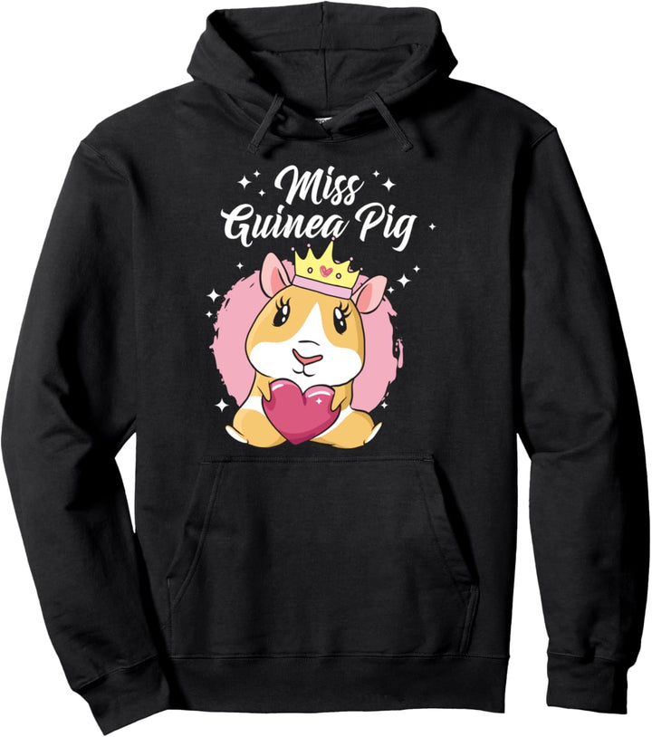 Miss Meerschweinchen Ladies Girls Meerschweinchen Pullover Hoodie