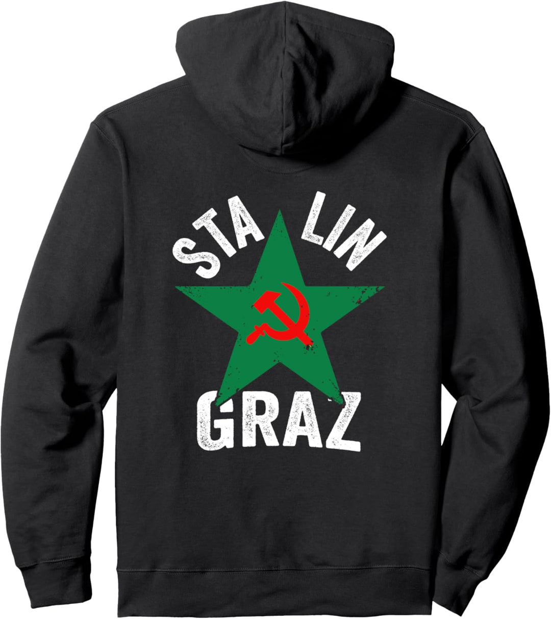 Stalingraz Kommunistische Partei Wahl Graz Bürgermeister Pullover Hoodie