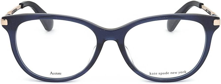 Kate Spade New York Unisex Emalie/f Sunglasses, PJP/16 Blue, 52