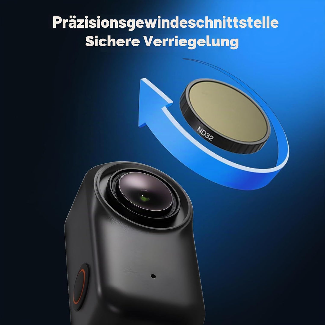 Haoge CPL, ND8, ND16, ND32 Filter-Set, kompatibel mit DJI Osmo Nano, Osmo Nano Zubehör, ultradünner