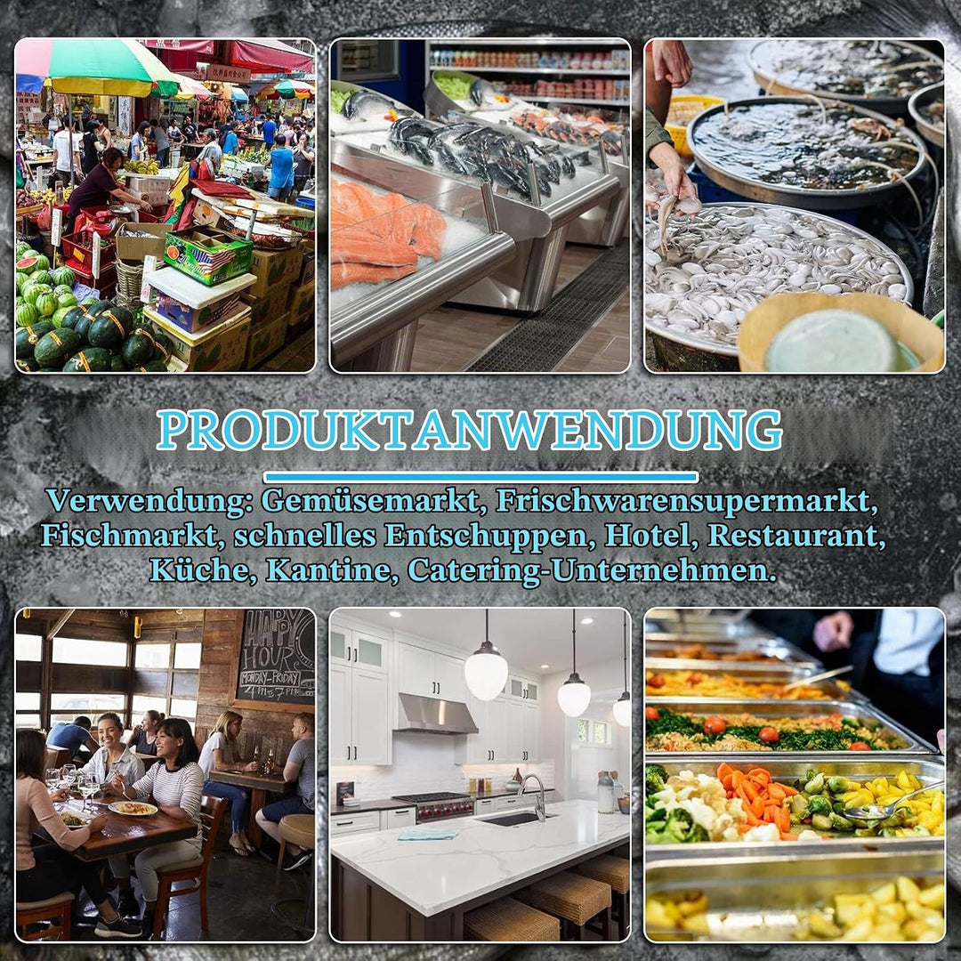 MXBAOHENG fischschupper elektrisch Elektrischer Fischschaber Elektrische Fisch Scaler elektrischer F
