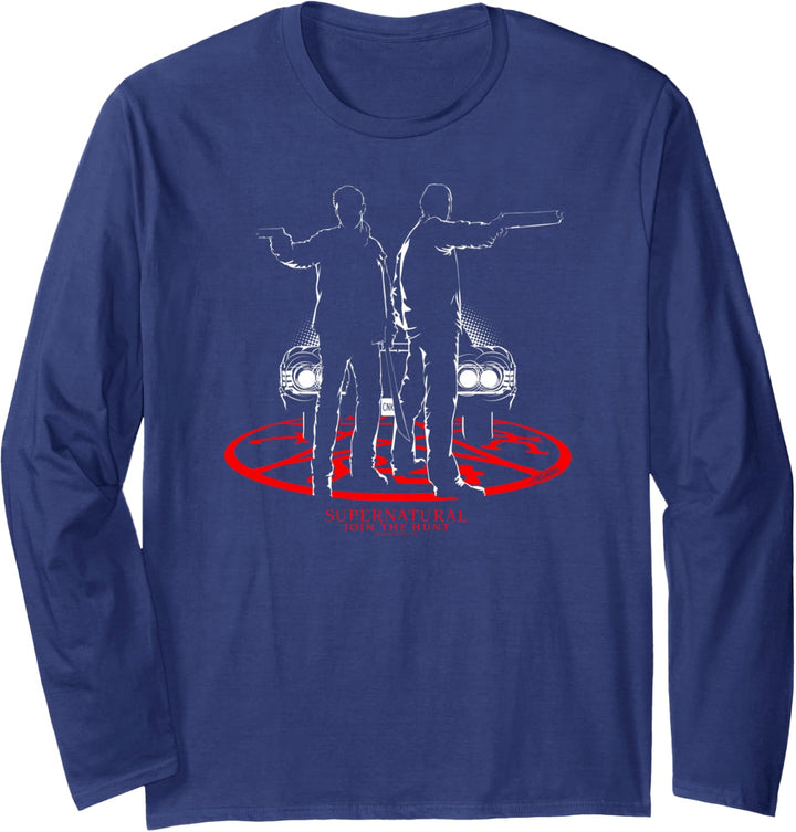 Supernatural Silhouettes Langarmshirt