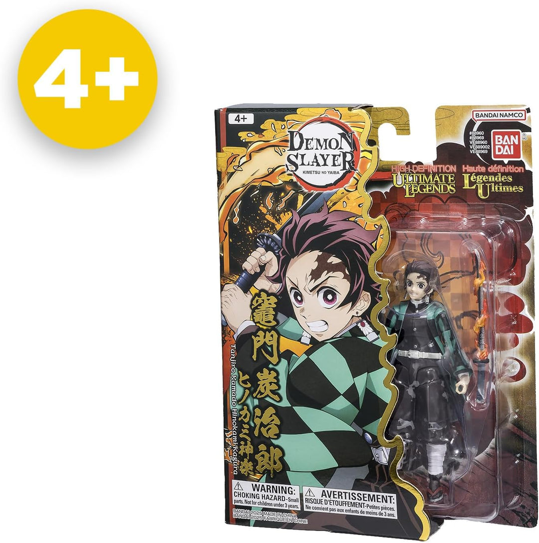BANDAI - Ultimate Legends HD - Demon Slayer Actionfigur 12 cm - Tanjiro Hinokami Kagura - Offizielle