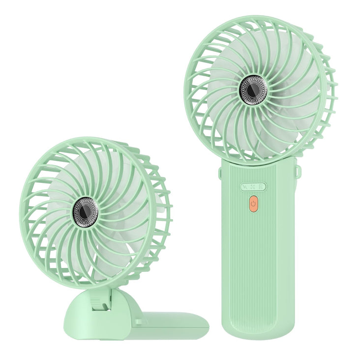 Lepwings Handventilator, Mini Ventilator USB Wiederaufladbar, 5,5-16 Std. Laufzeit, 4 Windgeschwindi