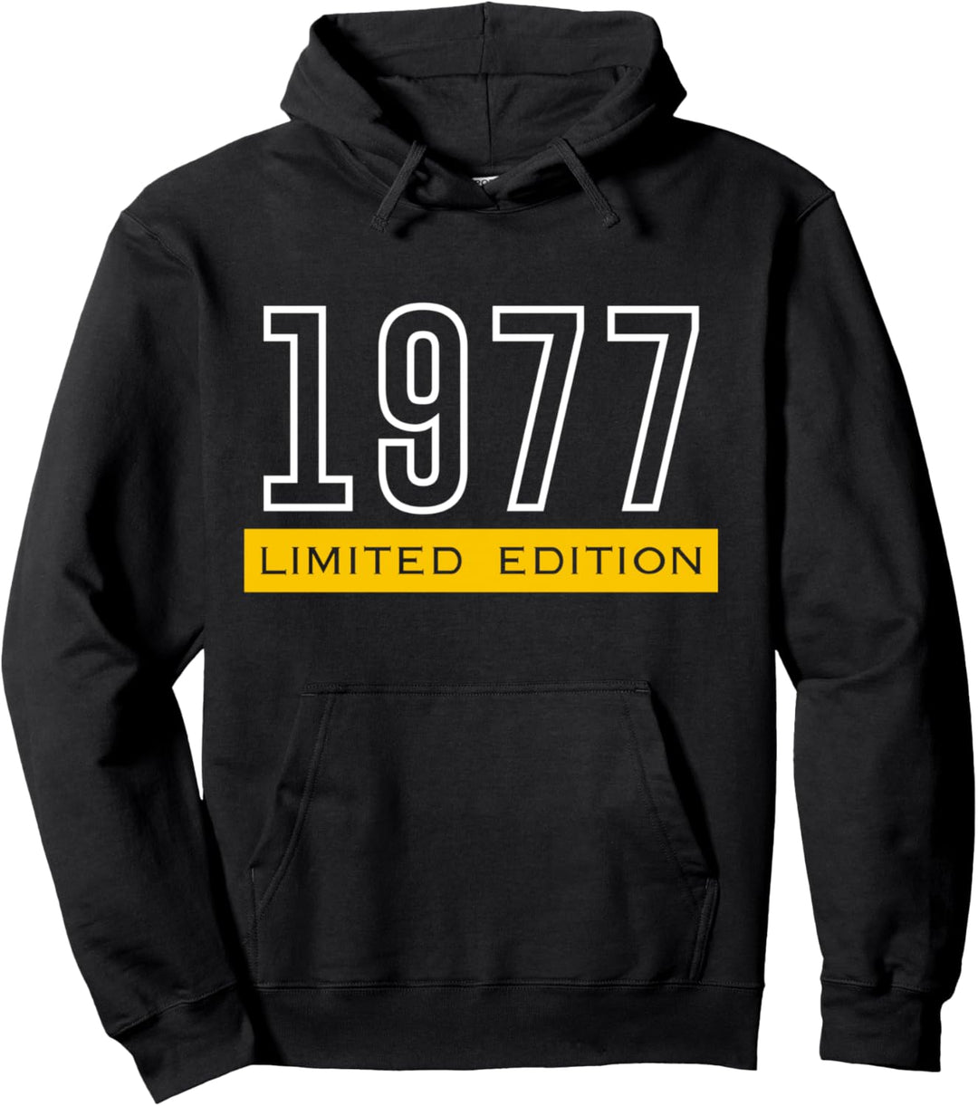 47. Geburtstag Mann Frau 47 Jahre 1977 Deko Lustig Geschenk Pullover Hoodie