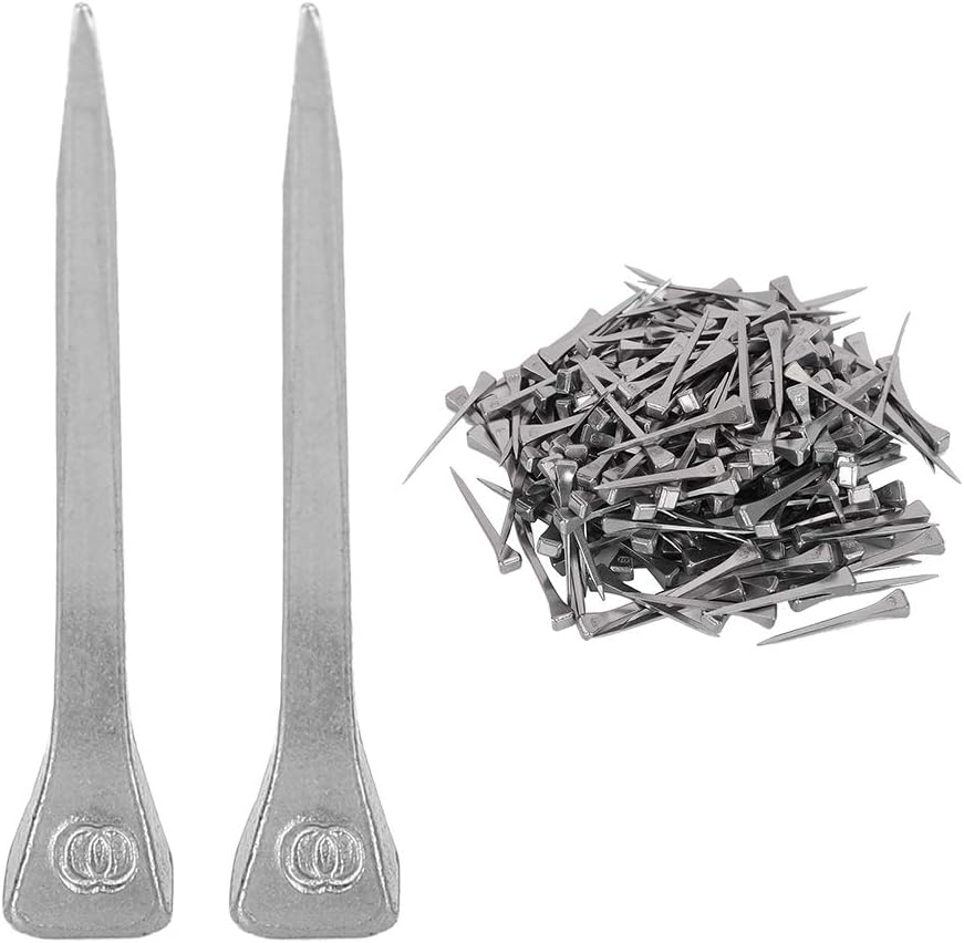 250 Stück 4,8 cm Hufeisennägel Hufeisen Nägel Steel Horseshoe Nails Hufeisennägel Zubehör für Pferde