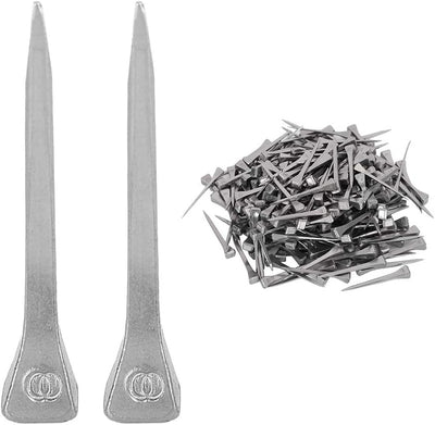 250 Stück 4,8 cm Hufeisennägel Hufeisen Nägel Steel Horseshoe Nails Hufeisennägel Zubehör für Pferde