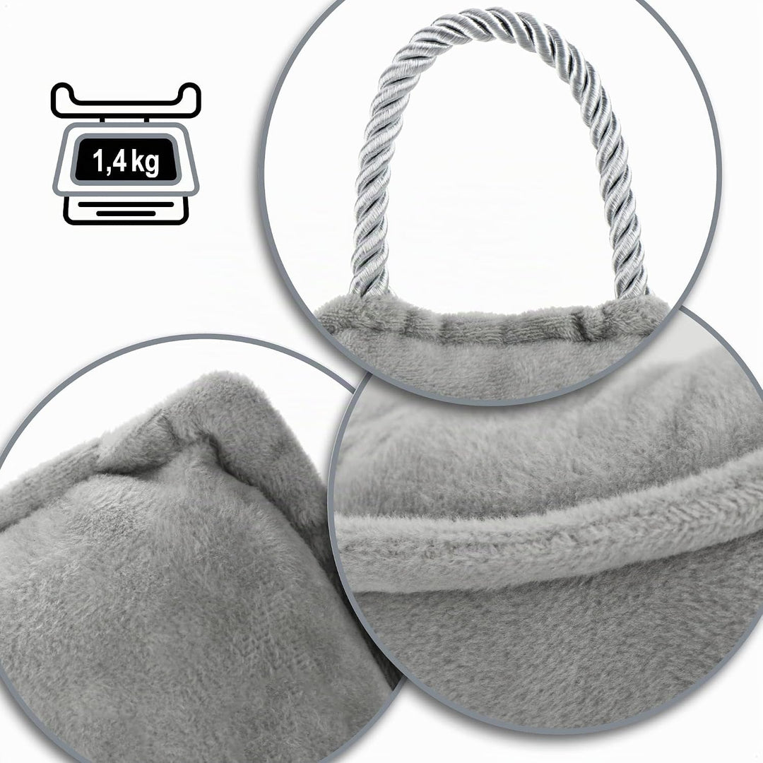 COM-FOUR® Zugluftstopper, extra Schwerer Windstopper MTI Kordel, effektiver Luftzugstopper, Gute Abd