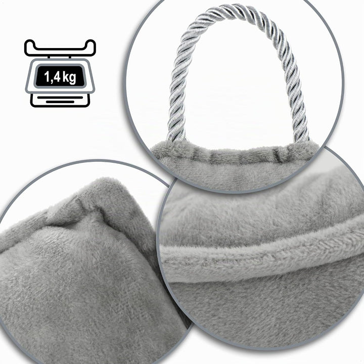 COM-FOUR® Zugluftstopper, extra Schwerer Windstopper MTI Kordel, effektiver Luftzugstopper, Gute Abd