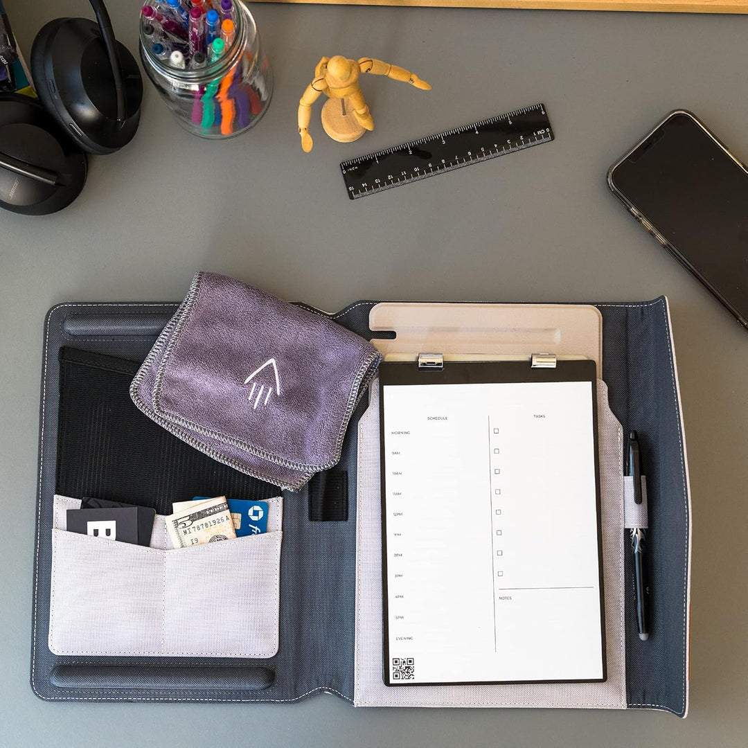Rocketbook Kapselhülle für Orbit Executive – 100% recycelbare Hülle mit Stifthalter, Magnetverschlus