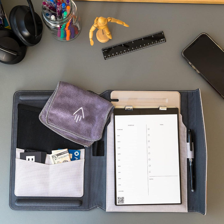 Rocketbook Kapselhülle für Orbit Executive – 100% recycelbare Hülle mit Stifthalter, Magnetverschlus
