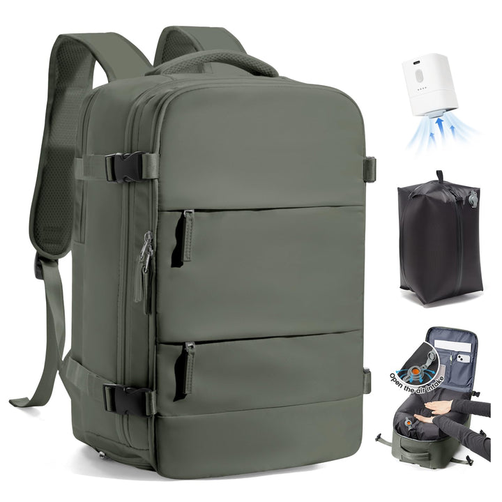 SZLX Vakuum Rucksack 40x30x20 Wizz air Handgepäck Rucksack 40x20x25 für Ryanair Vakuum Reiserucksack