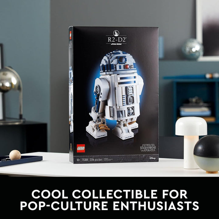 lego Star Wars R2-D2 75308 Collectible Building Toy, New 2021, ab 18 Jahren, (2,315 Pieces) Standard