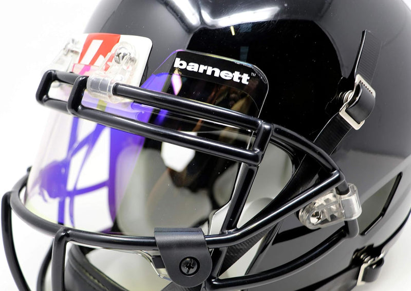 Barnett Augenschutz / Visier für American Football, Farbton Revo Blue