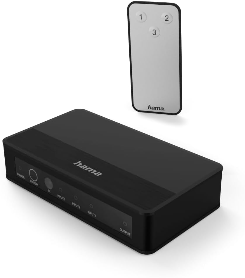 Hama 4k-HDMI™-Umschalter 3x1