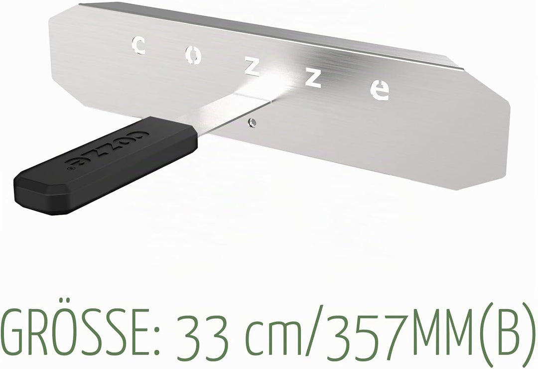 Cozze® Hitzeschild 13" Pizzaofen Edelstahl, Blackone
