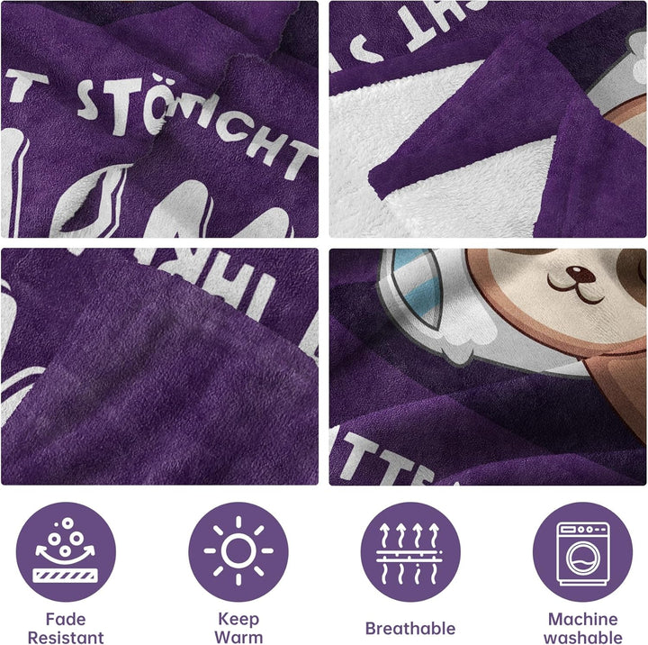 Oma, Oma Geschenk Kuscheldecke, Decke Geschenk Oma Geburtstag, Geburtstagsgeschenk für Oma, Mutterta
