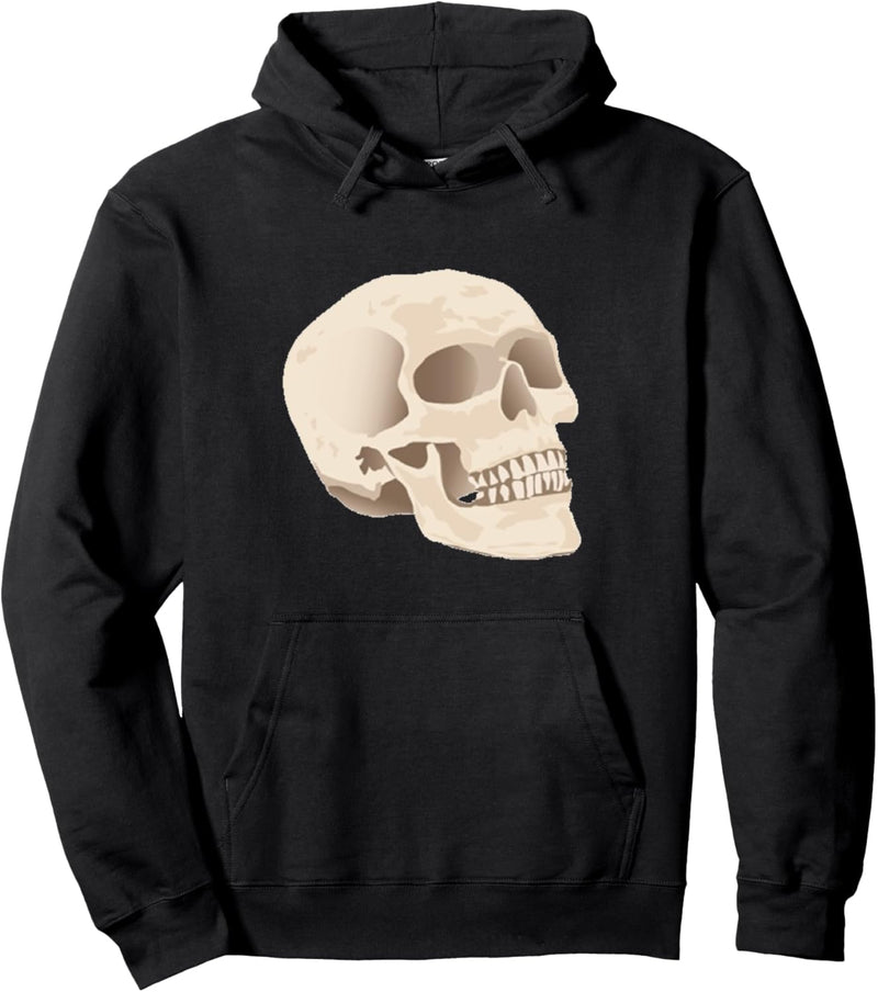 Skelettschädel Pullover Hoodie