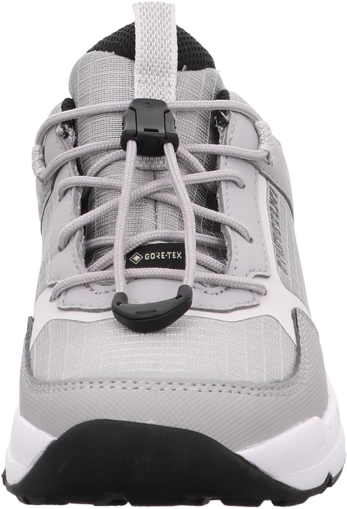 Superfit Jungen Free Ride Sneaker 39 EU Hellgrau Schwarz 2500, 39 EU Hellgrau Schwarz 2500