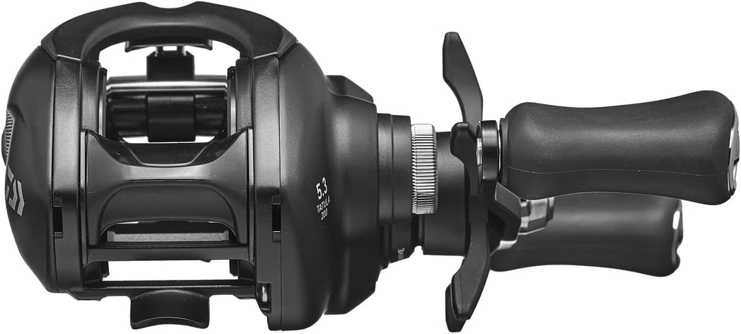 Daiwa Tatula TW200 Wurfrolle – Baitcast-Angelrolle (TATU200L (linke Hand – 6,3:1))