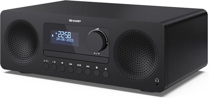 Sharp XL-B720D Tokyo DAB+ All-in-One Hi-Fi-System | Bluetooth, CD, UKW-Radio, USB, Aux | 20 Sendersp