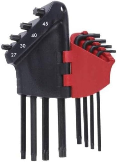 FACOM Stiftschlüssel Satz, Torx®, lang, 8 Teilig, im Klapphalter, 1 Stück, 89.JP8AL