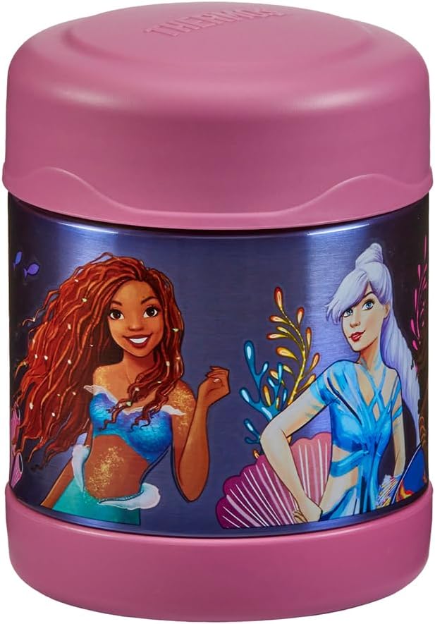 Thermos kids FUNTAINER Thermobehälter für Essen 300ml, Disney Meerjungfrau - Edelstahl, absolut dich