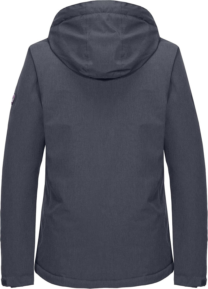 Little Donkey Andy Damen wasserdichte Regenjacke Leichte atmungsaktivem Regenjacke für Outdoor-Windb