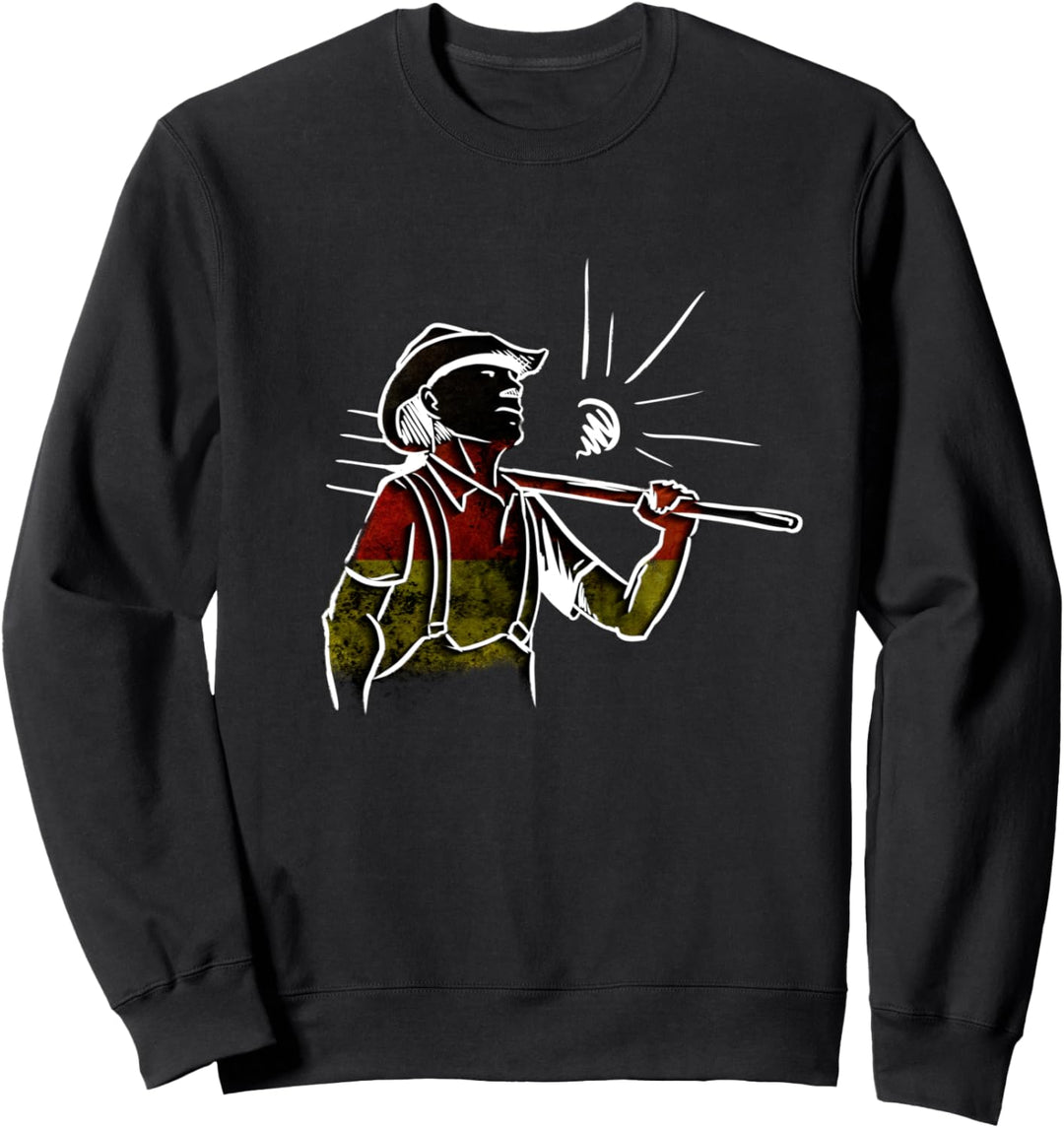Deutscher Landwirt Bauer Landwirtschaft Kuhbauer Viehzüchter Sweatshirt
