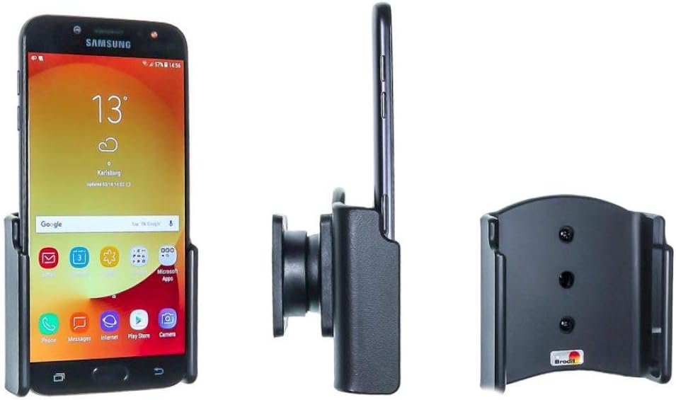 Brodit Gerätehalter 711004 | Made IN Sweden | für Smartphones - Samsung Galaxy J7 (2017) Sm-J730F
