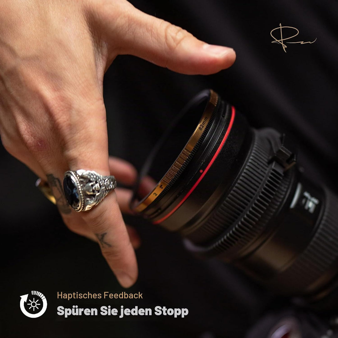 PolarPro - Vario VND - 77 mm - 6/9 Blenden - MIST Edition II - Peter McKinnon - Null Vignettierung -