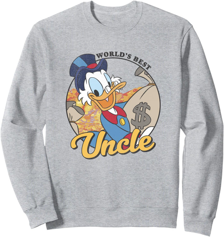 Disney DuckTales Scrooge McDuck World's Best Uncle Sweatshirt