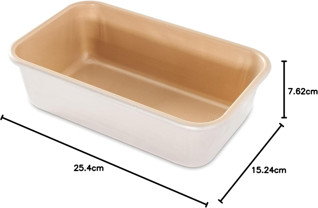 Nordic Ware Naturals Kastenform aus Aluminium, antihaftbeschichtet, ca. 3,8 kg, Kastenform