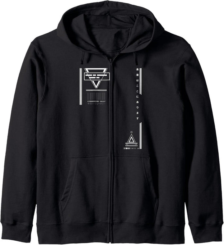 Techwear Goth Ninja Cyber Age Kapuzenjacke