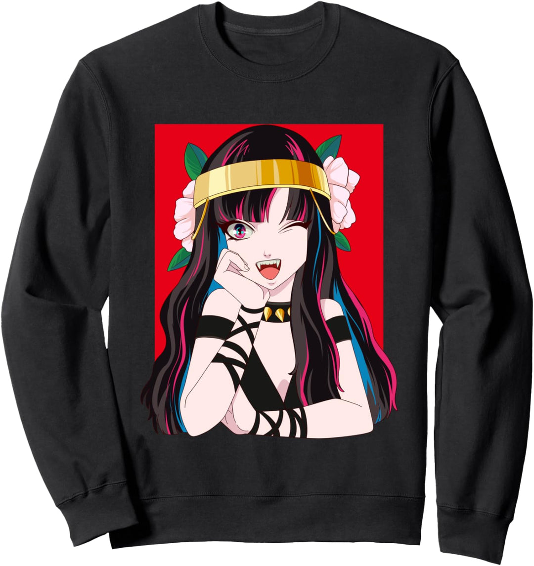 Anime I Japanisches Manga Mädchen I Kawaii Vampir Anime Sweatshirt