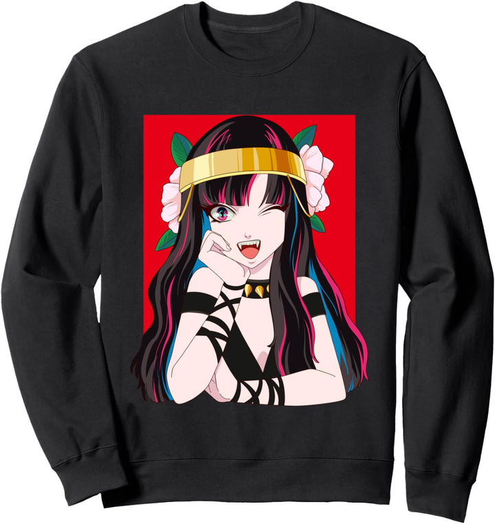 Anime I Japanisches Manga Mädchen I Kawaii Vampir Anime Sweatshirt