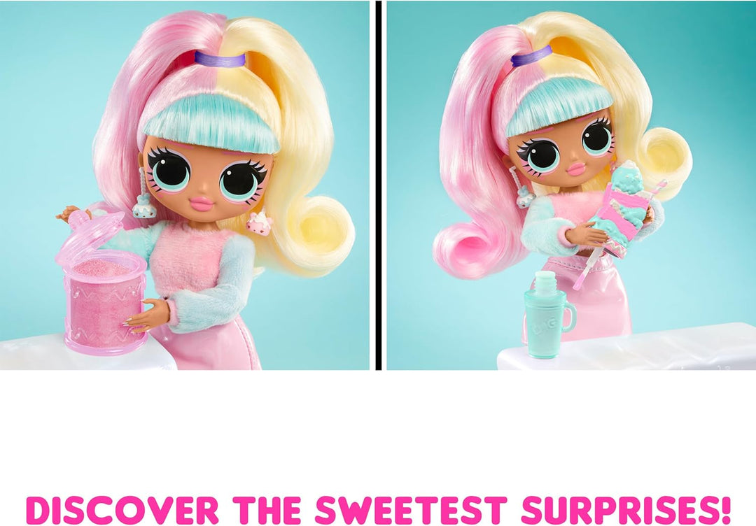 L.O.L. Surprise! OMG Sweet Nails - Candylicious Sprinkles Shop - 15 Überraschungen, u.a. Echter Nage