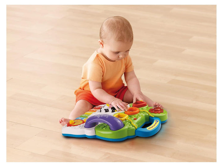 VTech Baby 80-077064 - Spiel und Laufwagen, Normalverpackung, Bunt-Grün/Orange