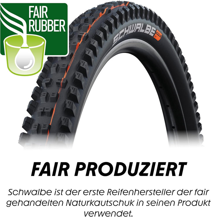 Schwalbe Tacky Chan Evo TLE Faltreifen // 62-584 (27,5x2,40') Super Downhill Schwarz 27, Schwarz 27