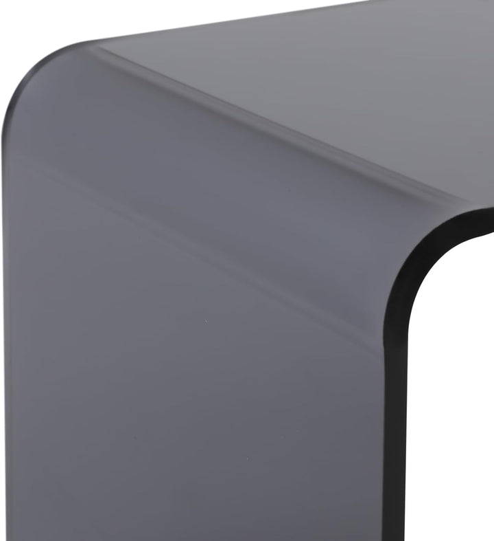 Tritthocker aus Acryl Hocker, 32×23×23cm Duschhocker aus Acryl Badhocker, Tritthocker für Kinder, bi