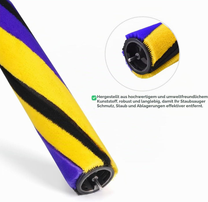 1 Stück Bürste Kompatibel mit Dyson V12/V15/Slim,für Dyson V12/V15 Slim Staubsauger Softwalzen,Ersat