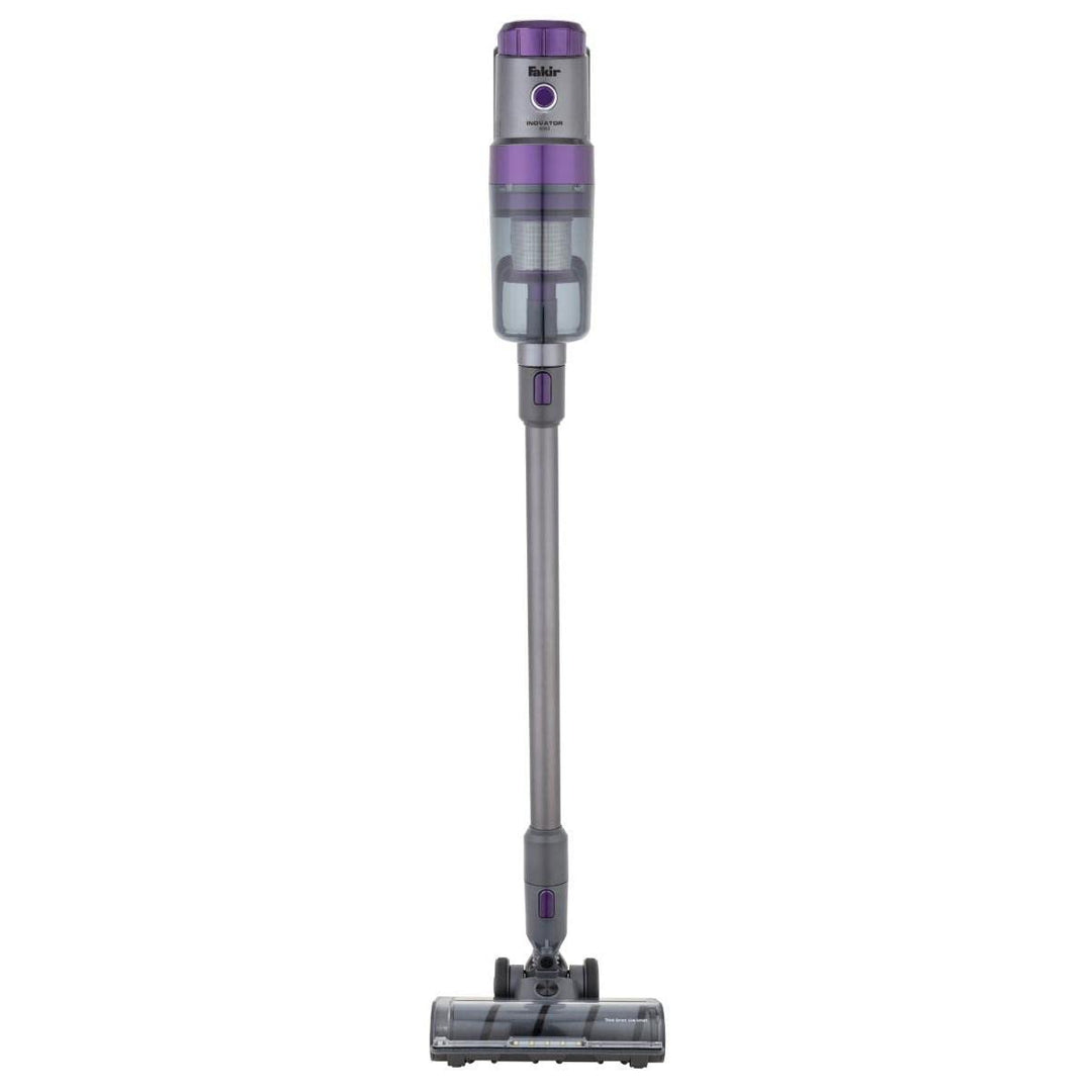 Fakir Inovator 6065 Akku Staubsauger 350 W, Bodenstaubsauger Akku, kabelloser Staubsauger mit 29,6 V