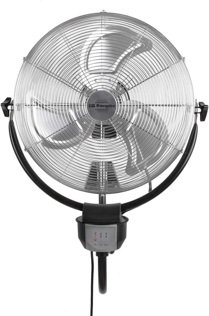 Orbegozo PWS 3050 - Industrieller Ventilator 2-in-1: Stand- und Wandventilator, Drehfunktion, Fernbe