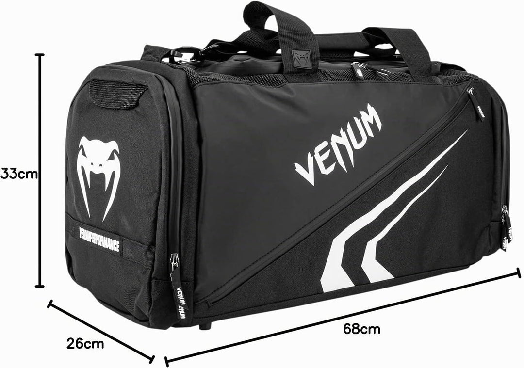Venum, Trainer Lite Evo Sporttaschen, Unisex Erwachsene, Einheitsgrösse L Schwarz/Weiss, Einheitsgrö
