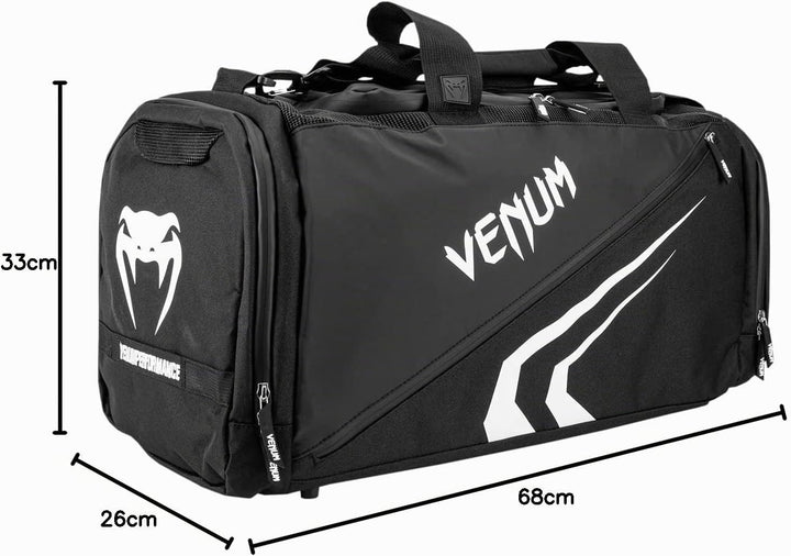 Venum, Trainer Lite Evo Sporttaschen, Unisex Erwachsene, Einheitsgrösse L Schwarz/Weiss, Einheitsgrö