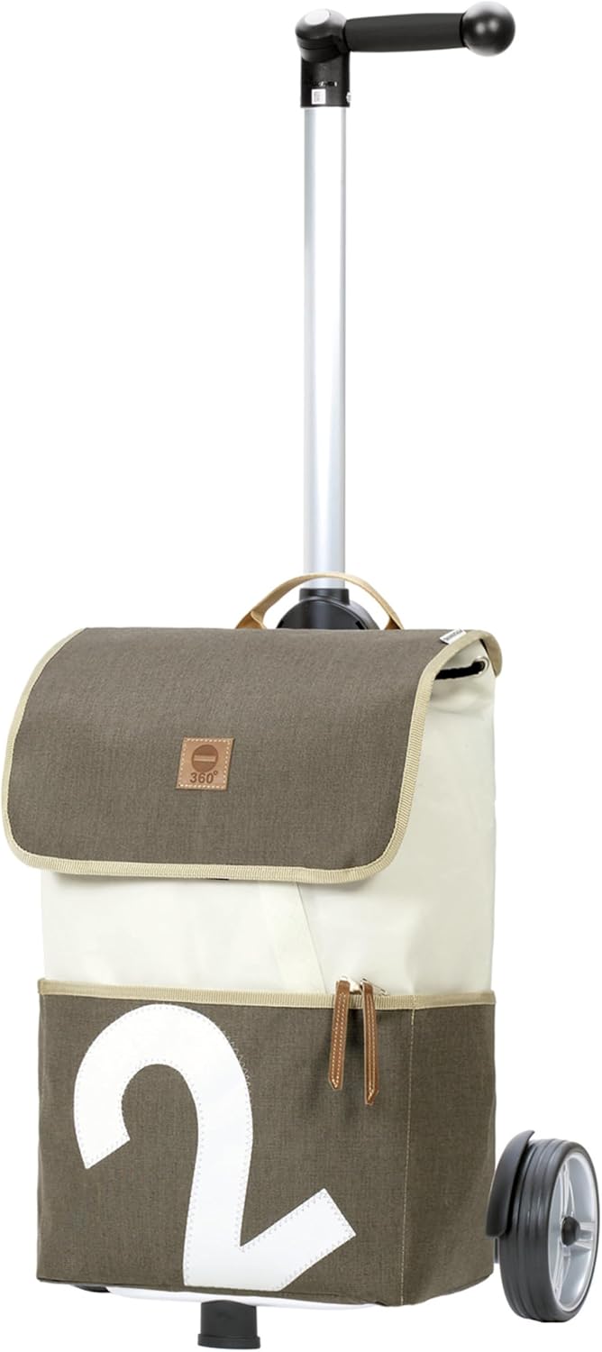 Andersen Shopper Unus und 51 Liter Tasche 360° Mole 2 grau, Mole 2