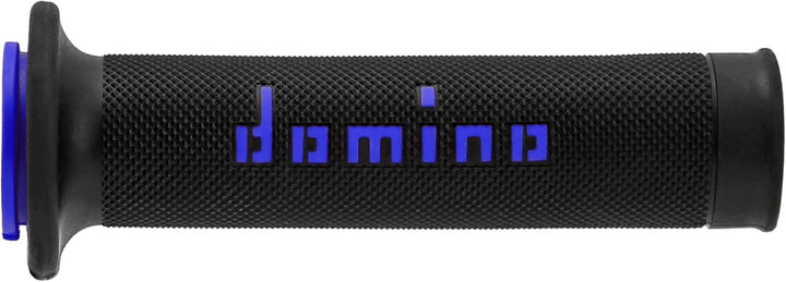 Handvatset Domino A010 Road zwart/blauw (open)