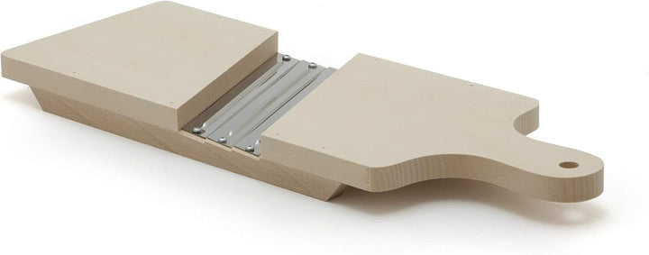 HolzFee Krauthobel Gurkenhobel Gemüsehobel 44 x 16 cm Buchenholz